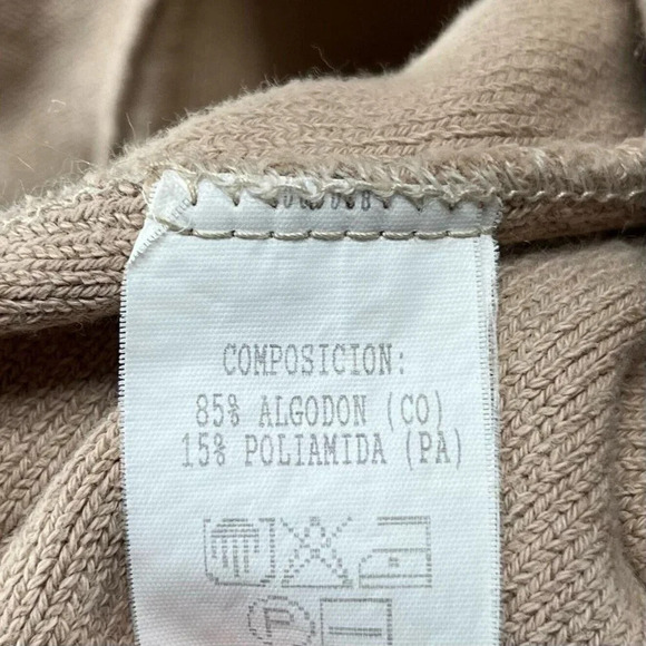 Antonio Pernas Cardigan Womens Size S Duster Button Front Long Sleeve Beige - Picture 8 of 11